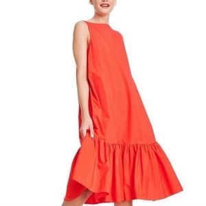 Christopher John Rogers Target orange dress with pockets